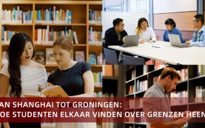 From Shanghai to Groningen: how students find each other across borders